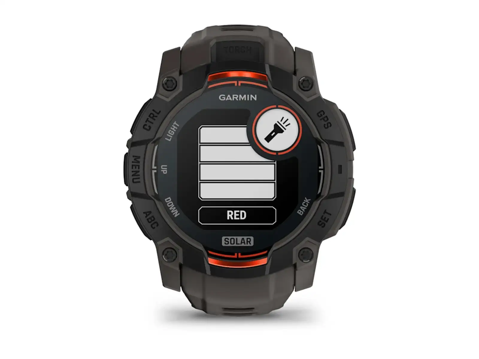 Garmin Instinct 3 Solar 50 mm smart watch Black/Charcoal strap