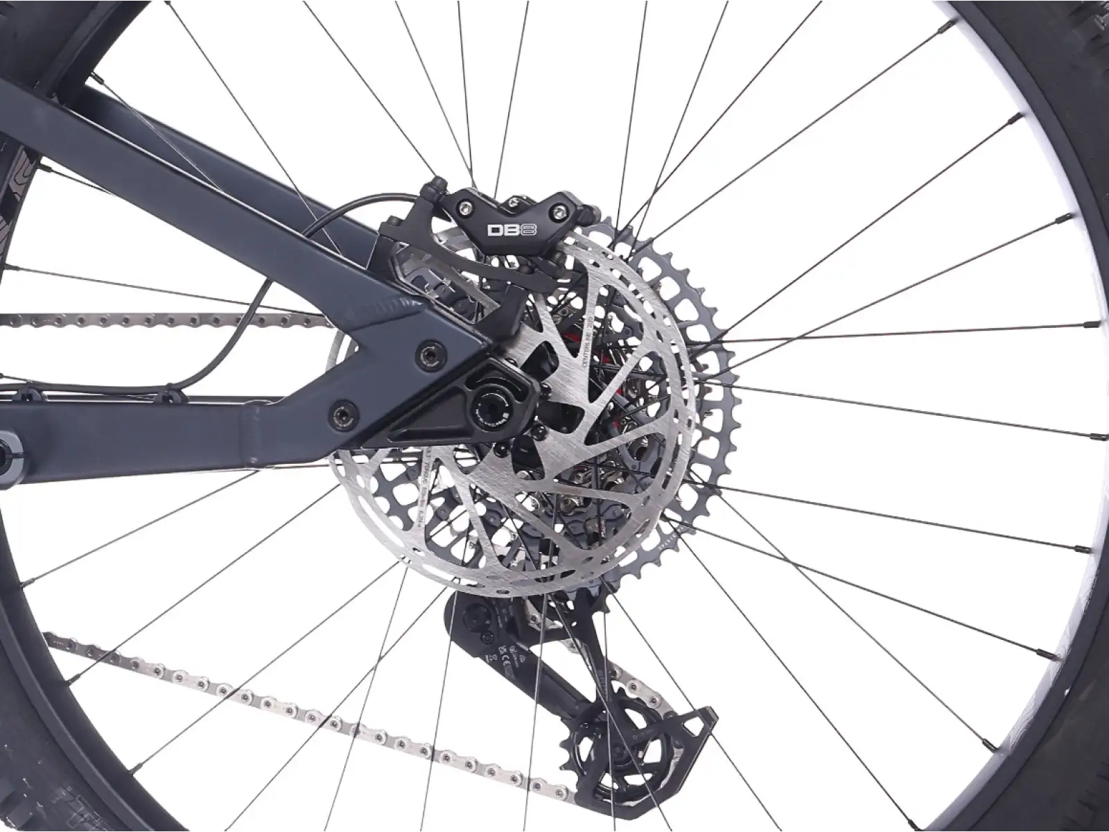 Rock Machine Whizz FS I 90 AXS mountain bike Matte Milionaire Blue