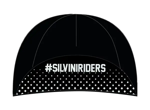 Silvini Cameri cycling cap Black/White