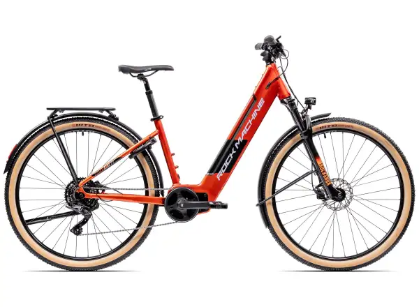 Rock Machine Storm INT e90-29 Touring electric bike Gloss Metallic Orange/Silver