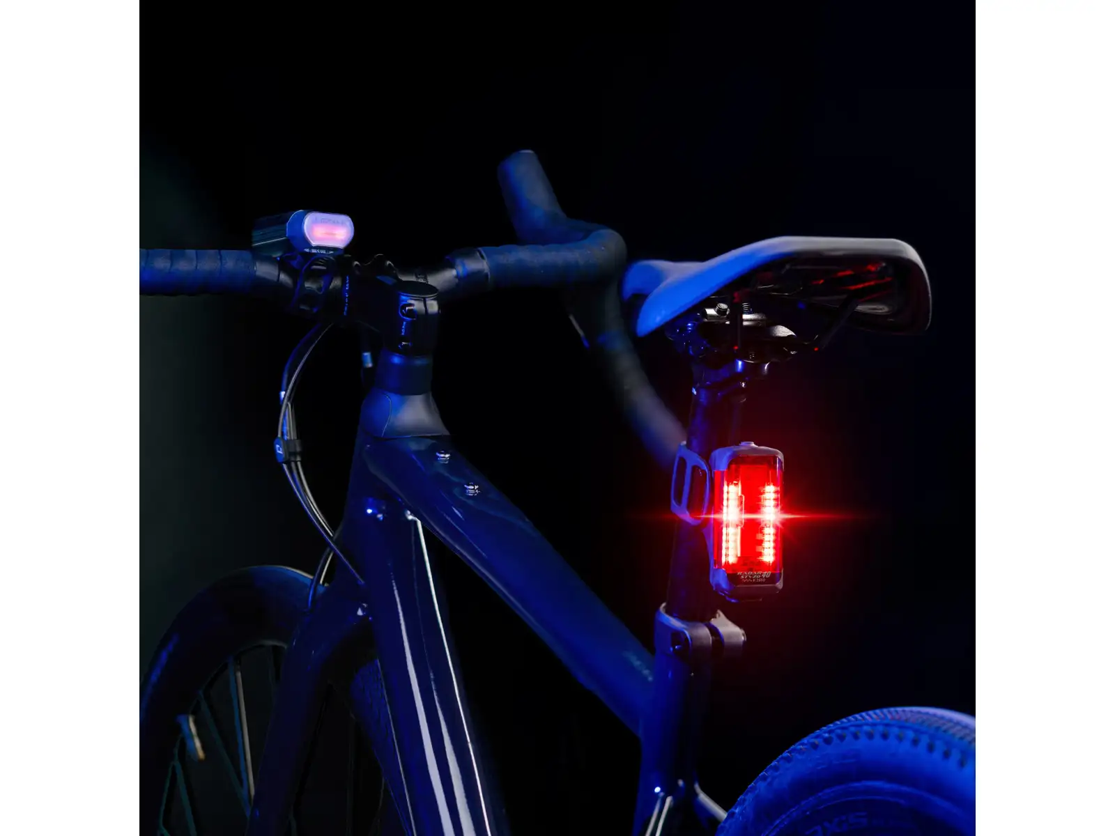 Lezyne Radar React StVZO System front and rear light Black