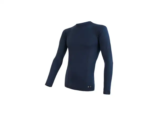 Sensor Merino DF men's long sleeve shirt Deep Blue