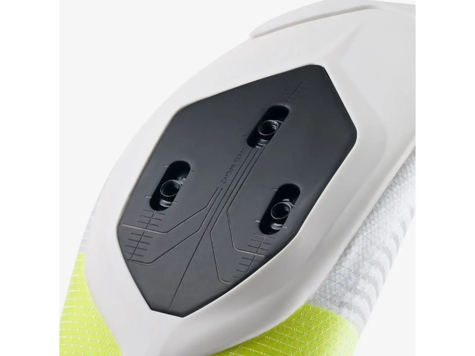 Fizik Vento Vega Carbon road cycling shoes White/Yellow Fluo