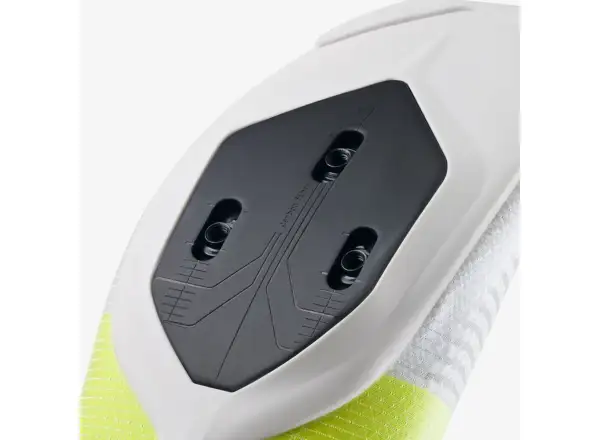 Fizik Vento Vega Carbon road cycling shoes White/Yellow Fluo