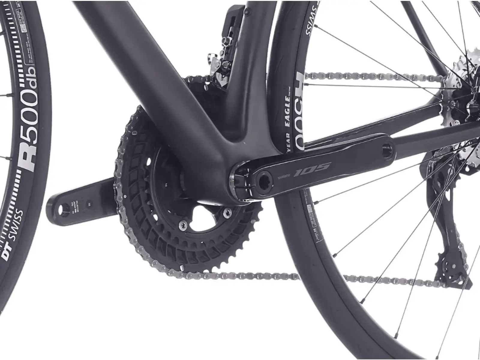 Superior RR 9.5 road bike Matte Carbon / White