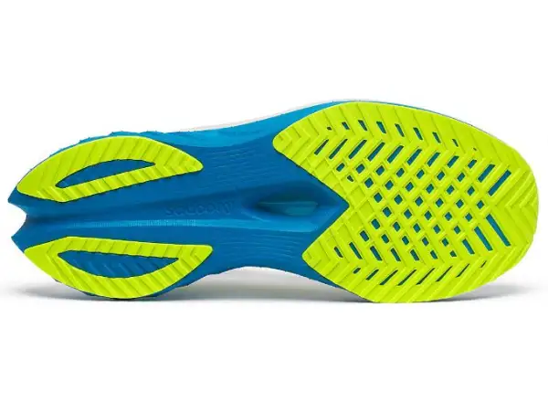 Saucony Endorphin Speed 4 men's shoes White/Viziblue
