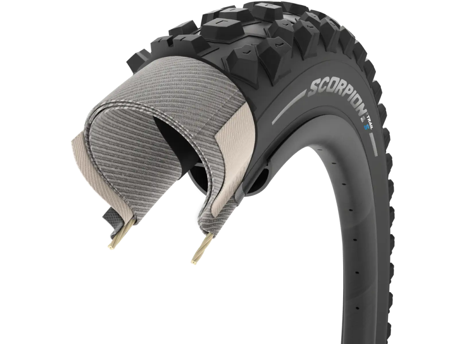 Pirelli Scorpion Trail S ProWALL TLR 29x2.40" MTB tire kevlar black