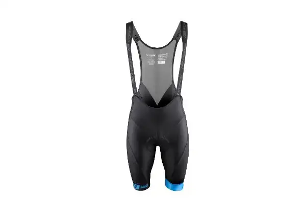 Force B51 men's bib shorts with pad black/blue