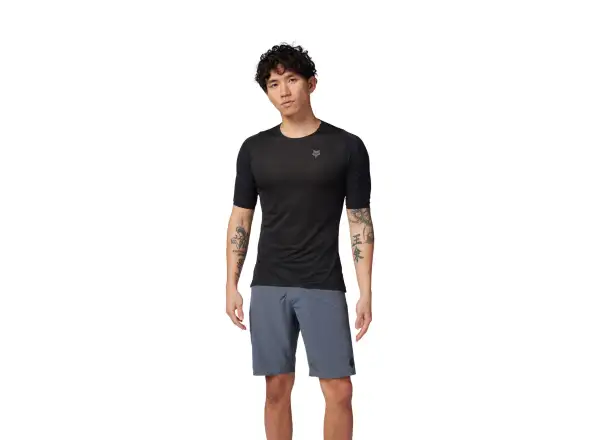 Fox Flexair Ascent men's jersey short sleeve Black