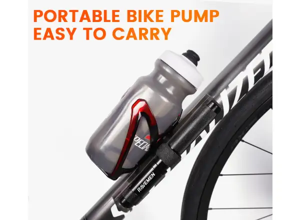 Ravemen MP01 mini pump with frame holder