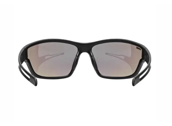 Uvex Sportstyle 806 glasses Black Matt/Mirror Green