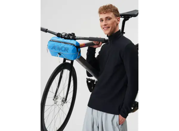 Aevor Bar Bag shoulder pouch/waist bag/cycling handlebars Proof Retro Blue