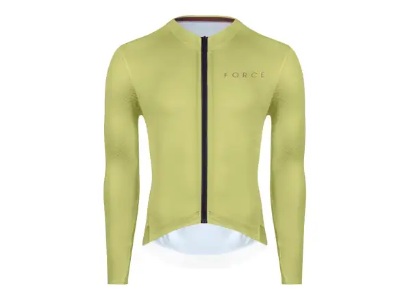 Force Plain men's long sleeve jersey green