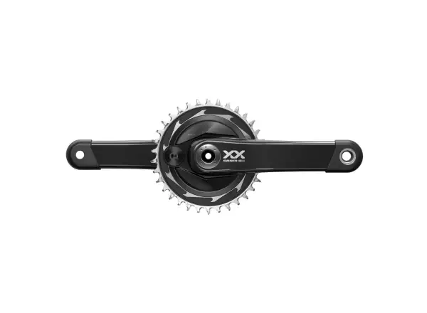 Sram XX SL Eagle Transmission Powermeter Crankset with a 34-tooth Chainring