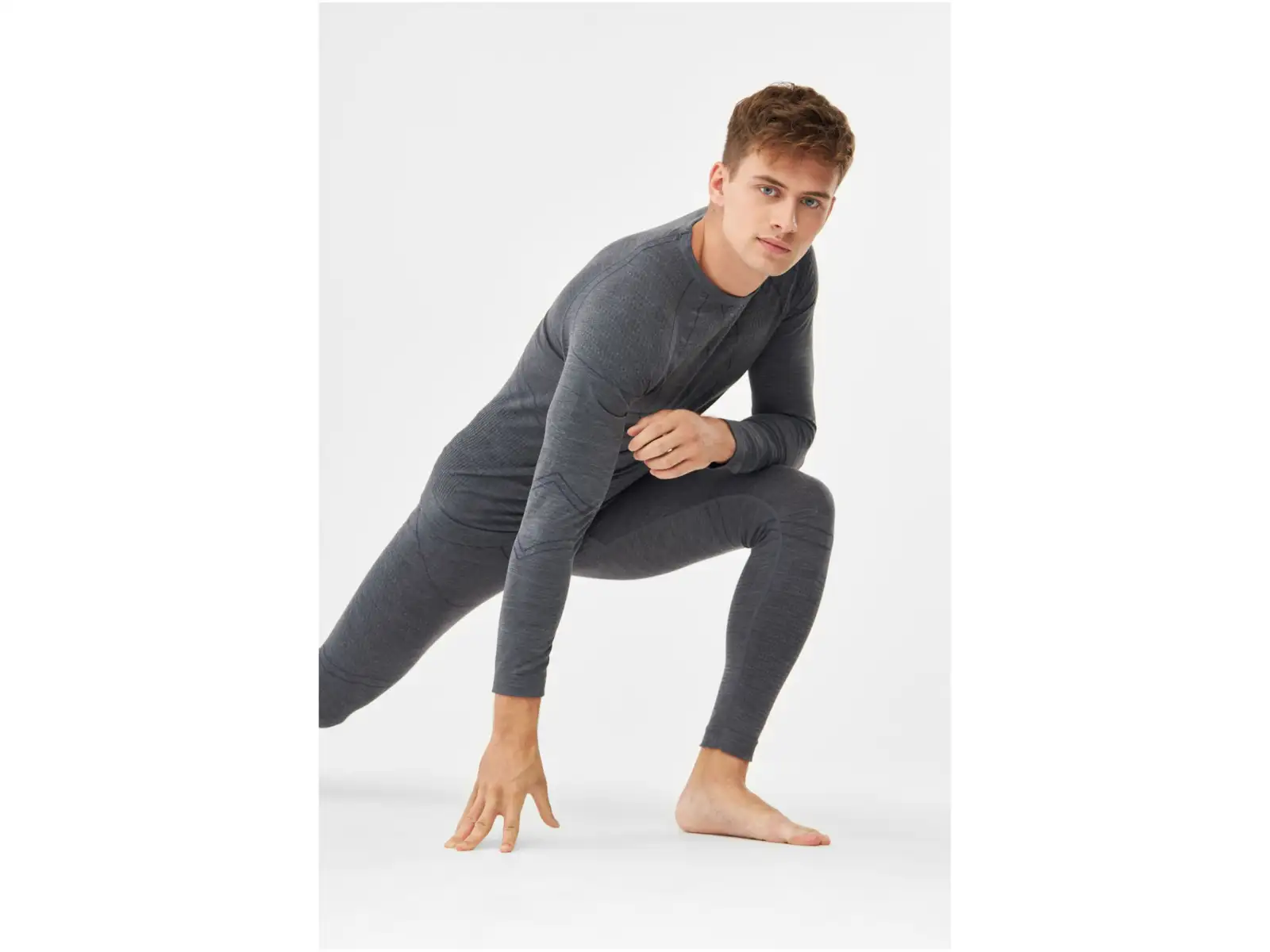 Viking Lan Pro Merino men's set Dark Grey