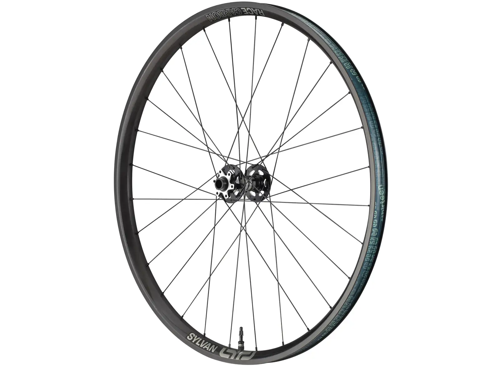 E-13 Sylvan Race Carbon Boost 27.5" front wheel Black