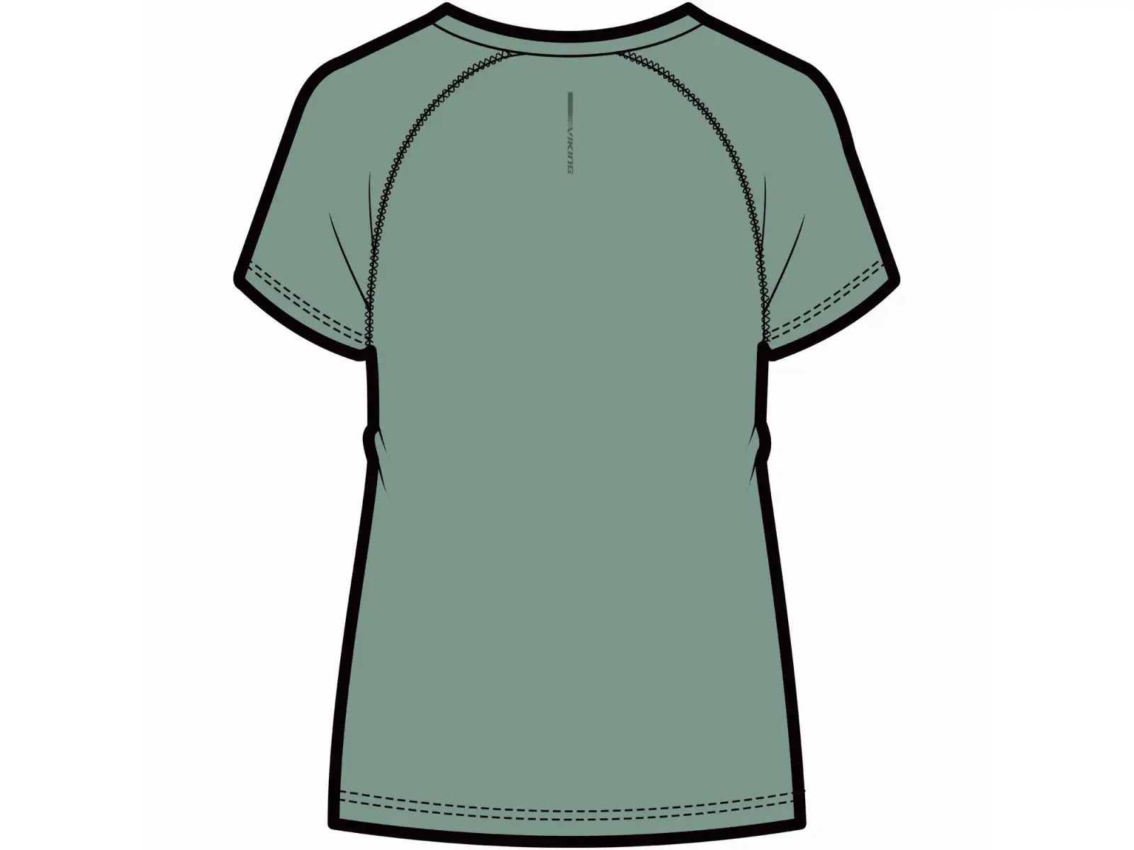 Viking Maruno women's t-shirt green