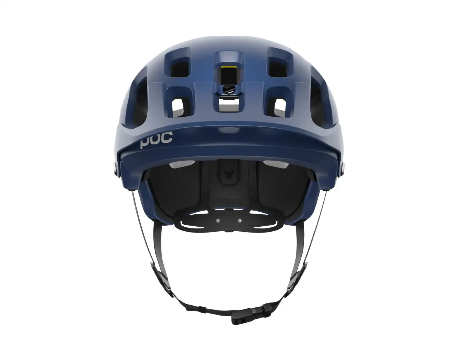 POC Tectal Race MIPS helmet Lead Blue/Hydrogen White Matt