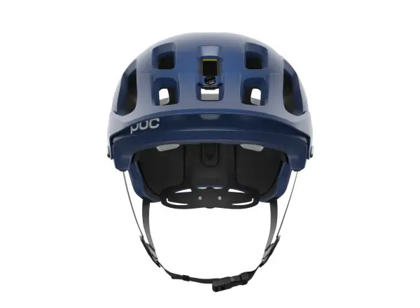 POC Tectal Race MIPS helmet Lead Blue/Hydrogen White Matt