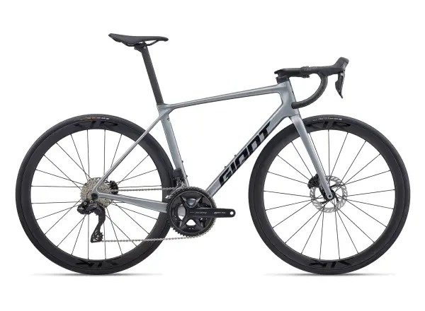 Giant TCR Advanced Pro 1 Di2 road bike Tech Silver