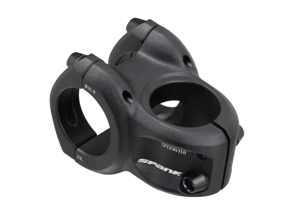 Spank Spoon 318 stem black - Unpacked
