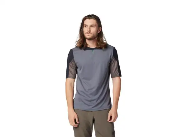 Fox Defend men's jersey short sleeve Graphite