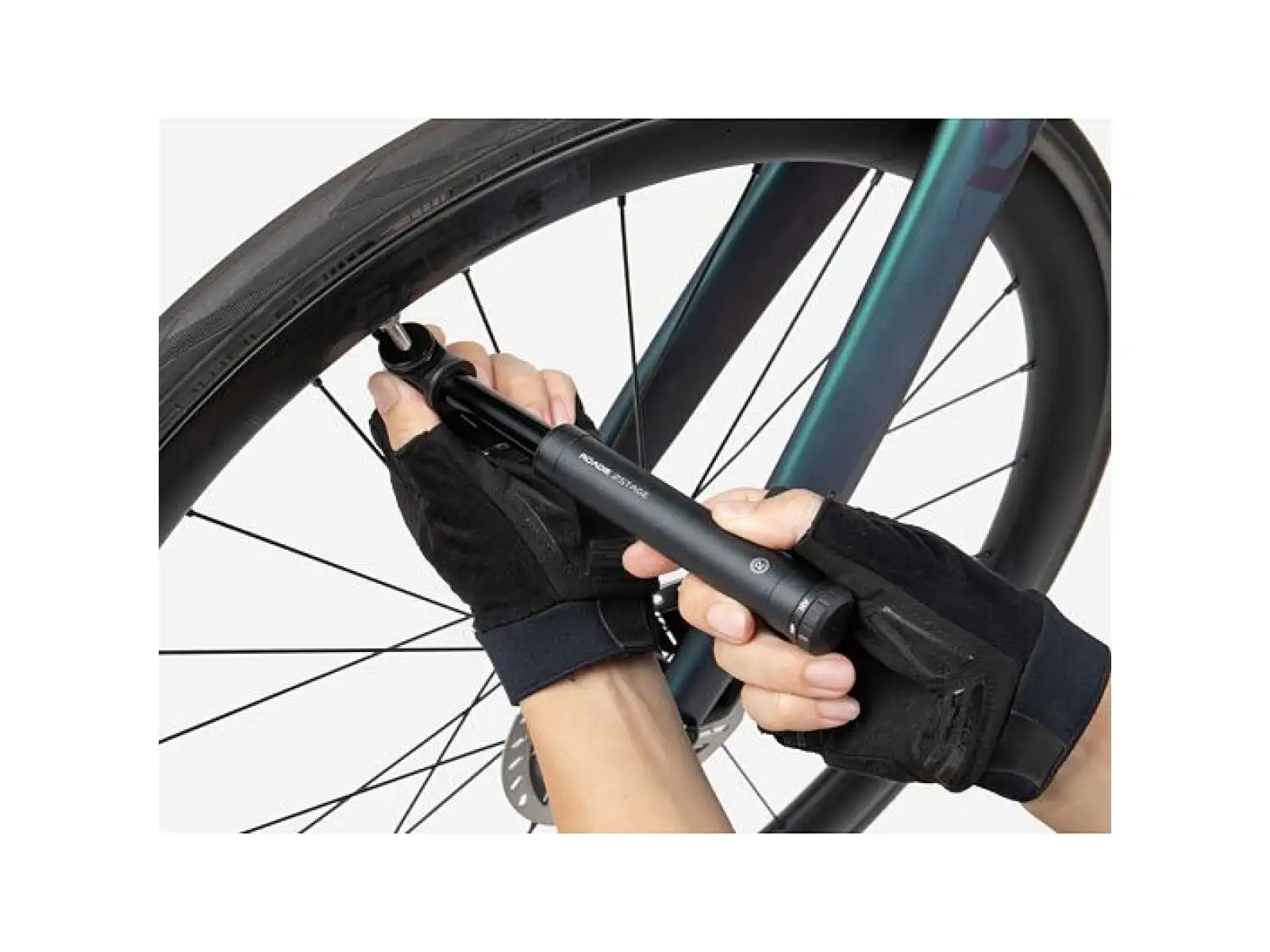 Topeak Roadie 2Stage mini pump black