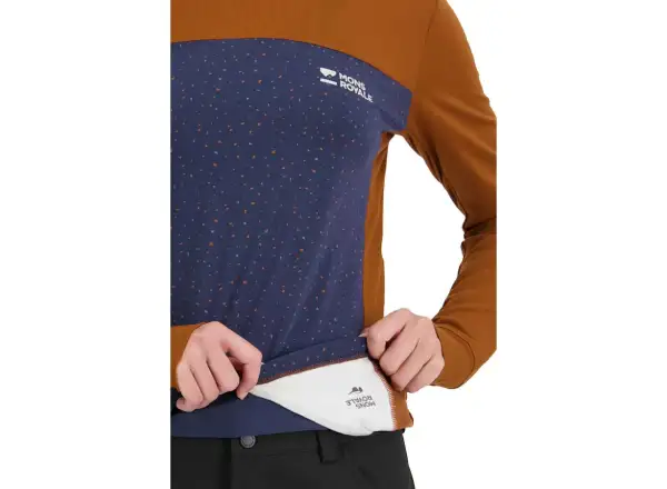 Mons Royale Redwood Enduro VLS WMNS women's shirt Midnight Terrazzo/Copper size S