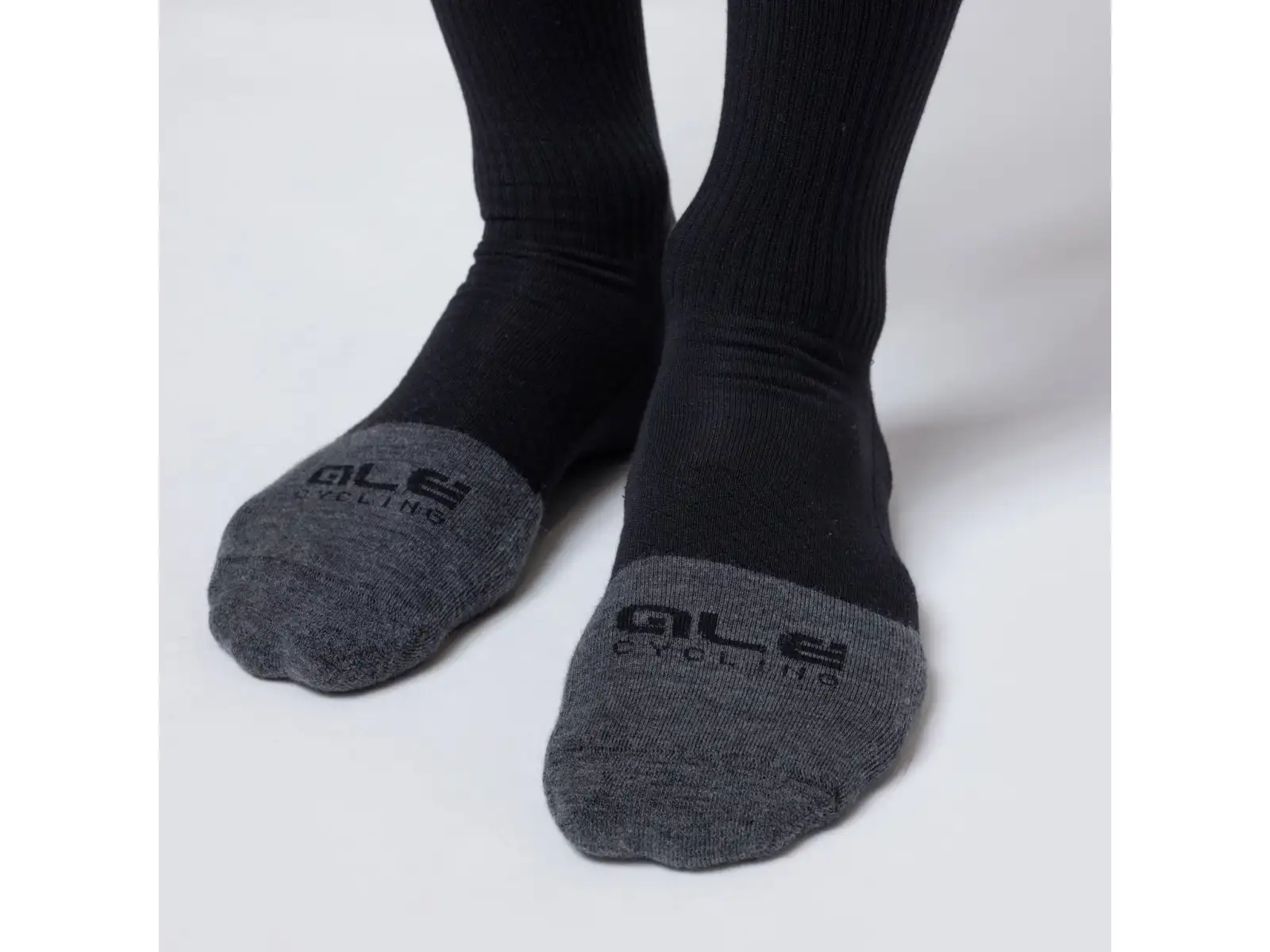 Alé Accessori Primaloft Merino cycling socks Black