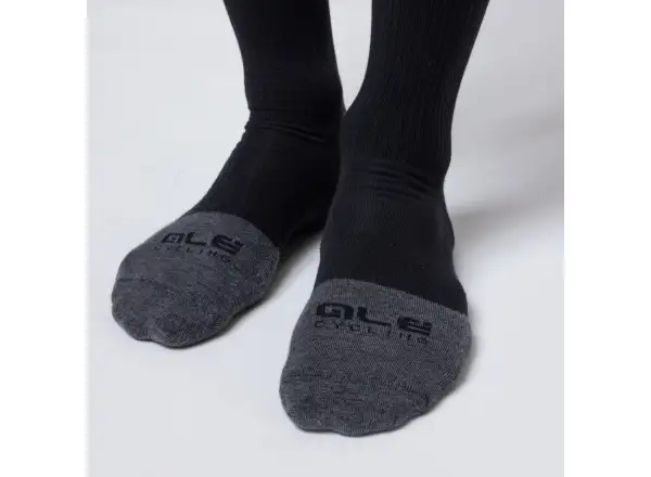 Alé Accessori Primaloft Merino cycling socks Black
