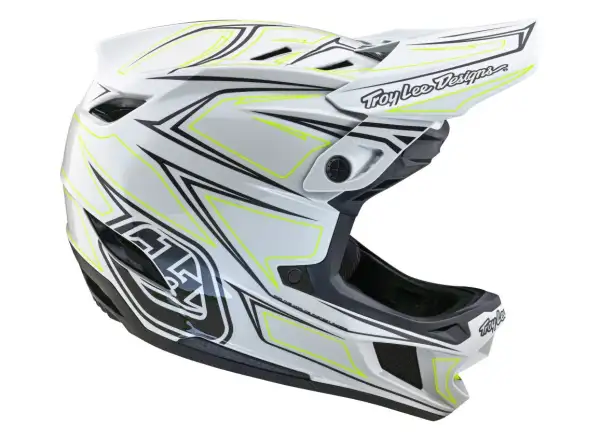 Troy Lee Designs D4 Composite MIPS Pinned helmet Light Gray
