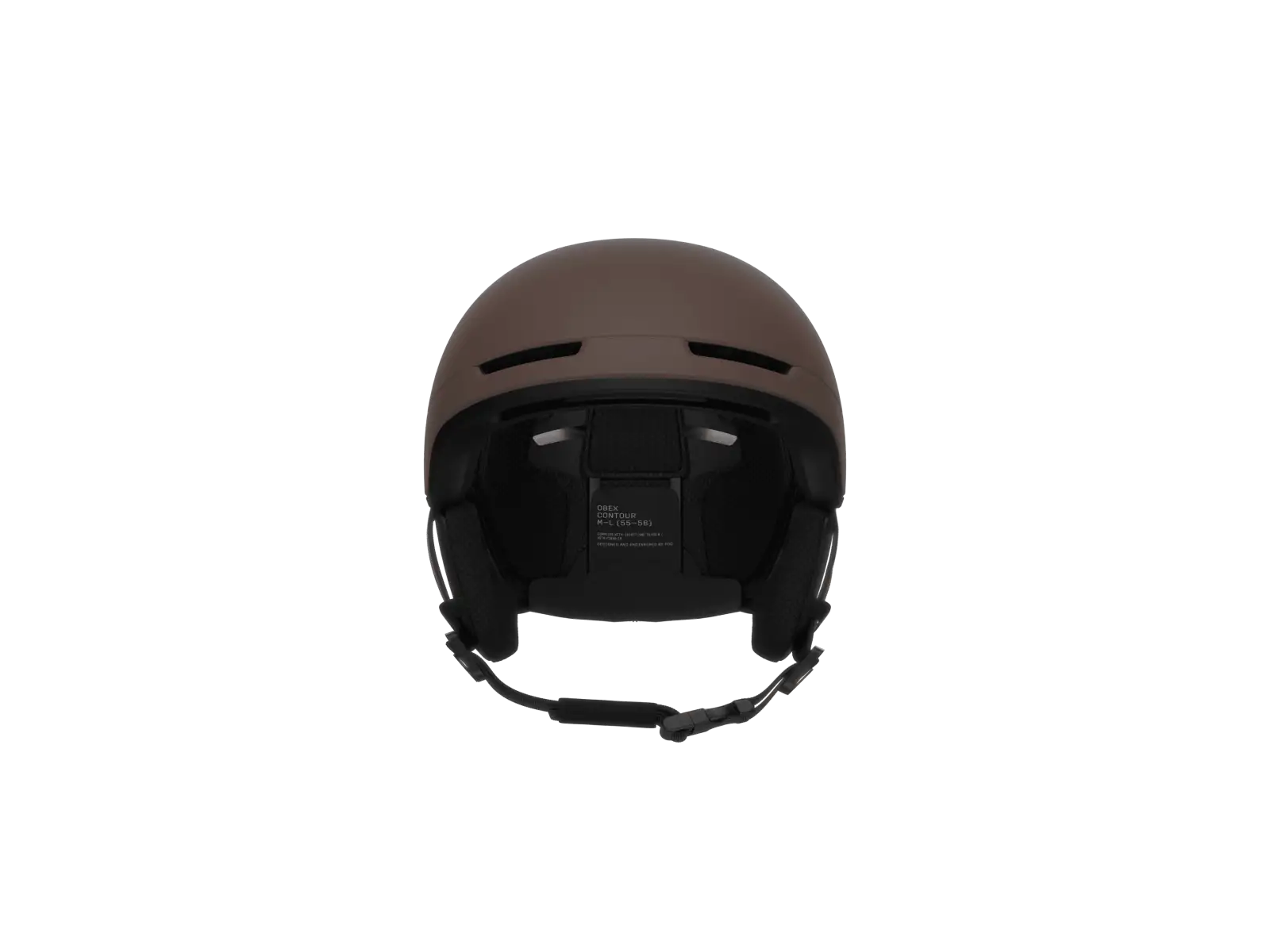POC Obex Contour ski helmet Bronzite Brown Matt/Lazurite Blue Matt