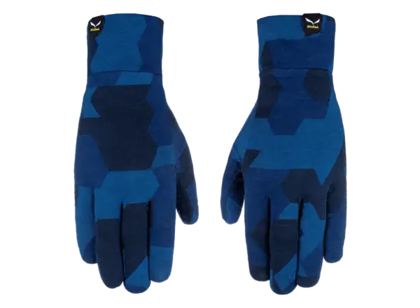 Salewa Cristallo Liner winter gloves Navy Camou