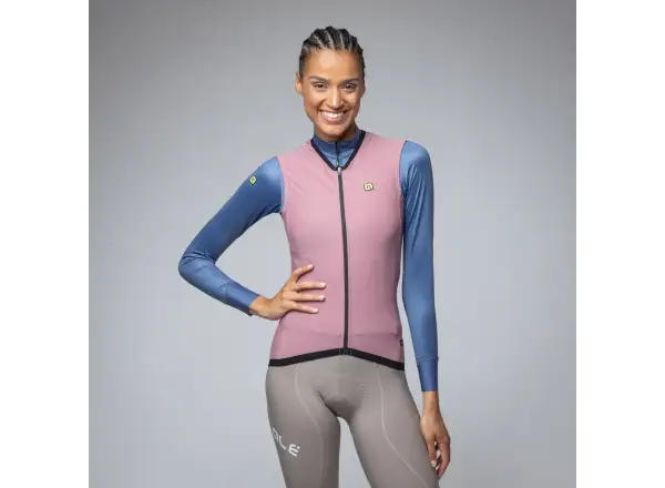 Alé PR-E Thermo 2.0 women's cycling vest Antique Pink