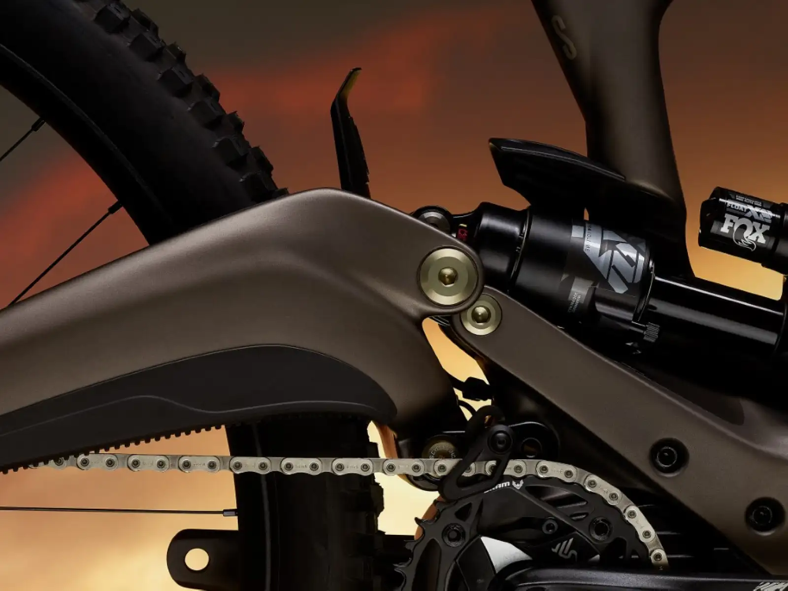 Ibis Oso GX T-Type full-suspension e-bike Grizzly Bronze