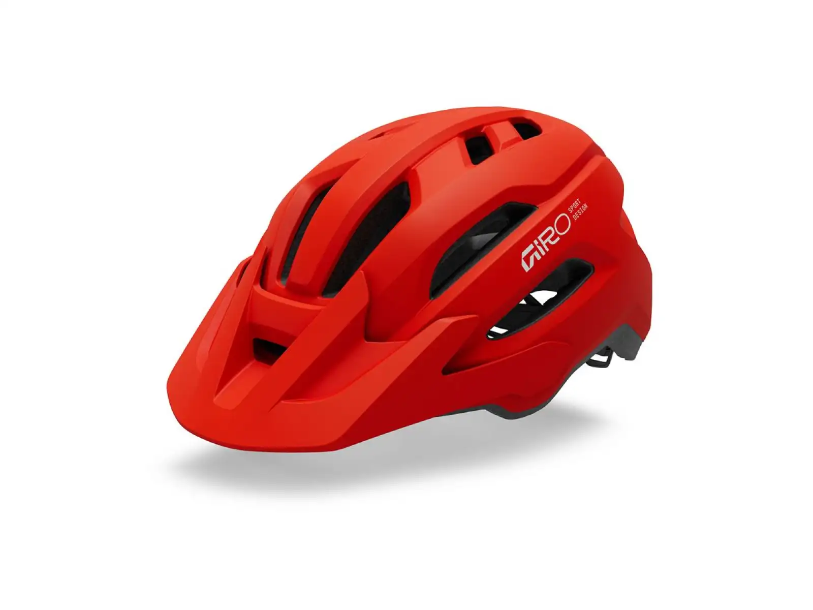 Giro Fixture II helmet Mat Flame Red