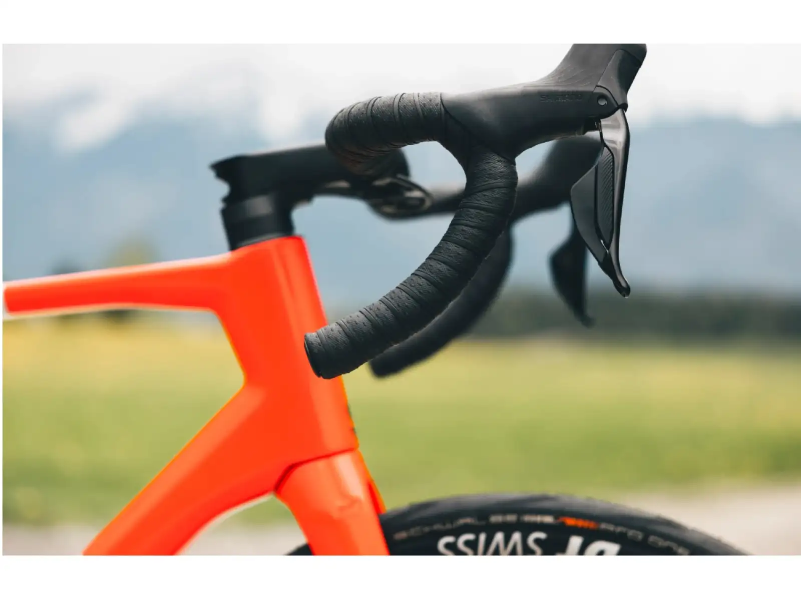 Superior X-Road 9.5 GF road bike gloss grey / orange red