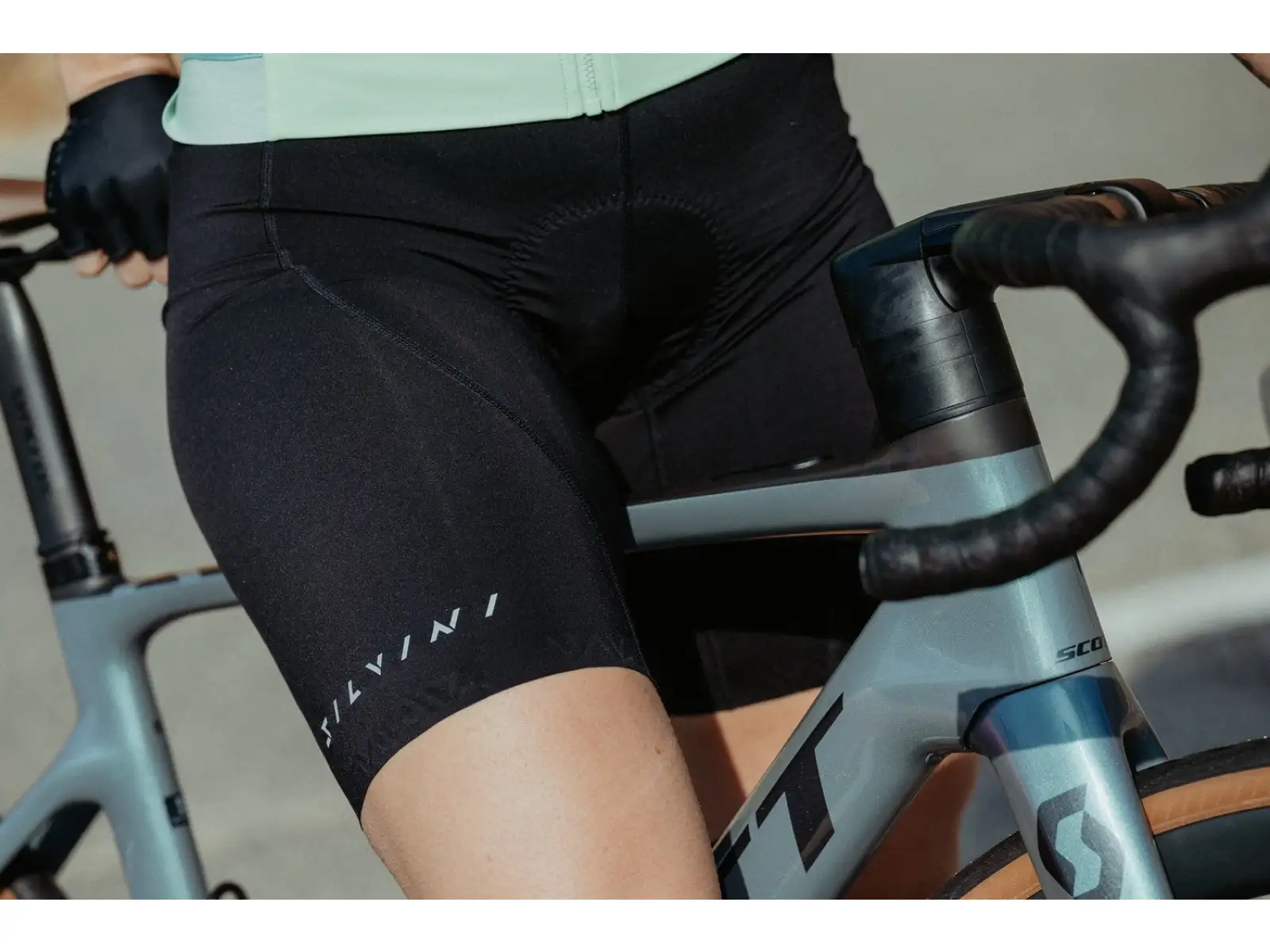 Silvini Sellia women's shorts with pad black