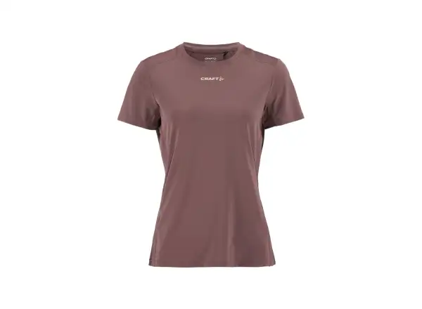 Craft ADV Essence 2 women's short sleeve T-shirt purple