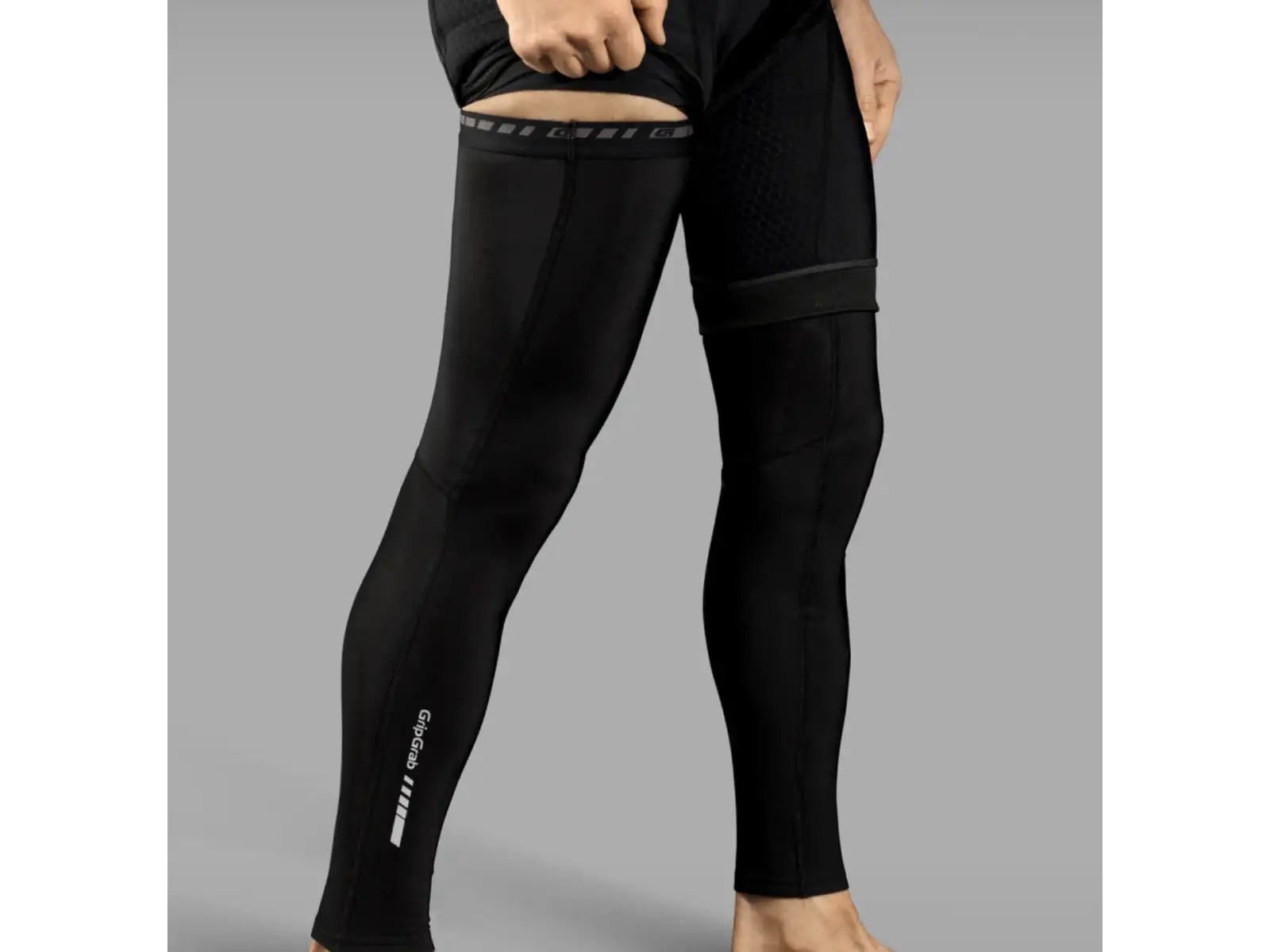 Grip Grab Thermal leg warmers black