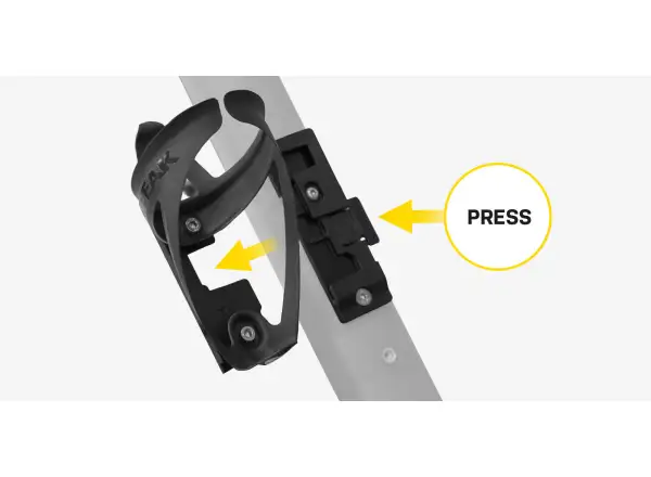 Topeak QR Mount II holder for attaching a bottle cage