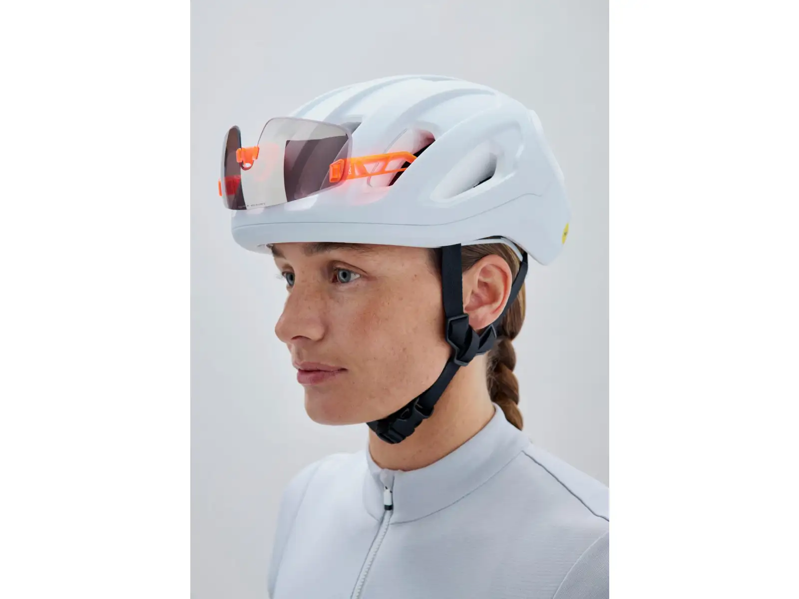 POC Amidal road helmet Hydrogen White Matt
