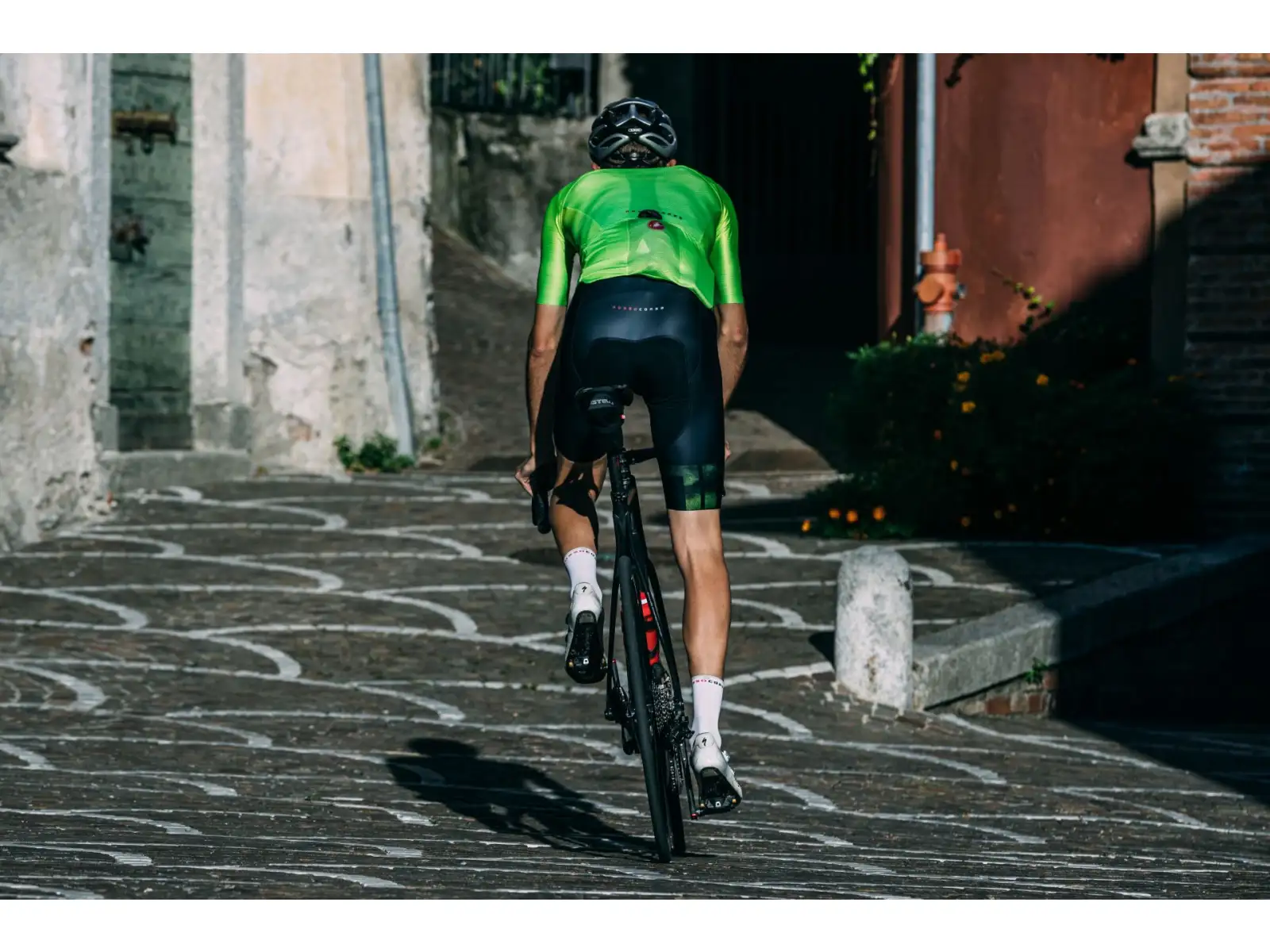 Castelli Aero Race 6.0 men's jersey short sleeve Electric Lime