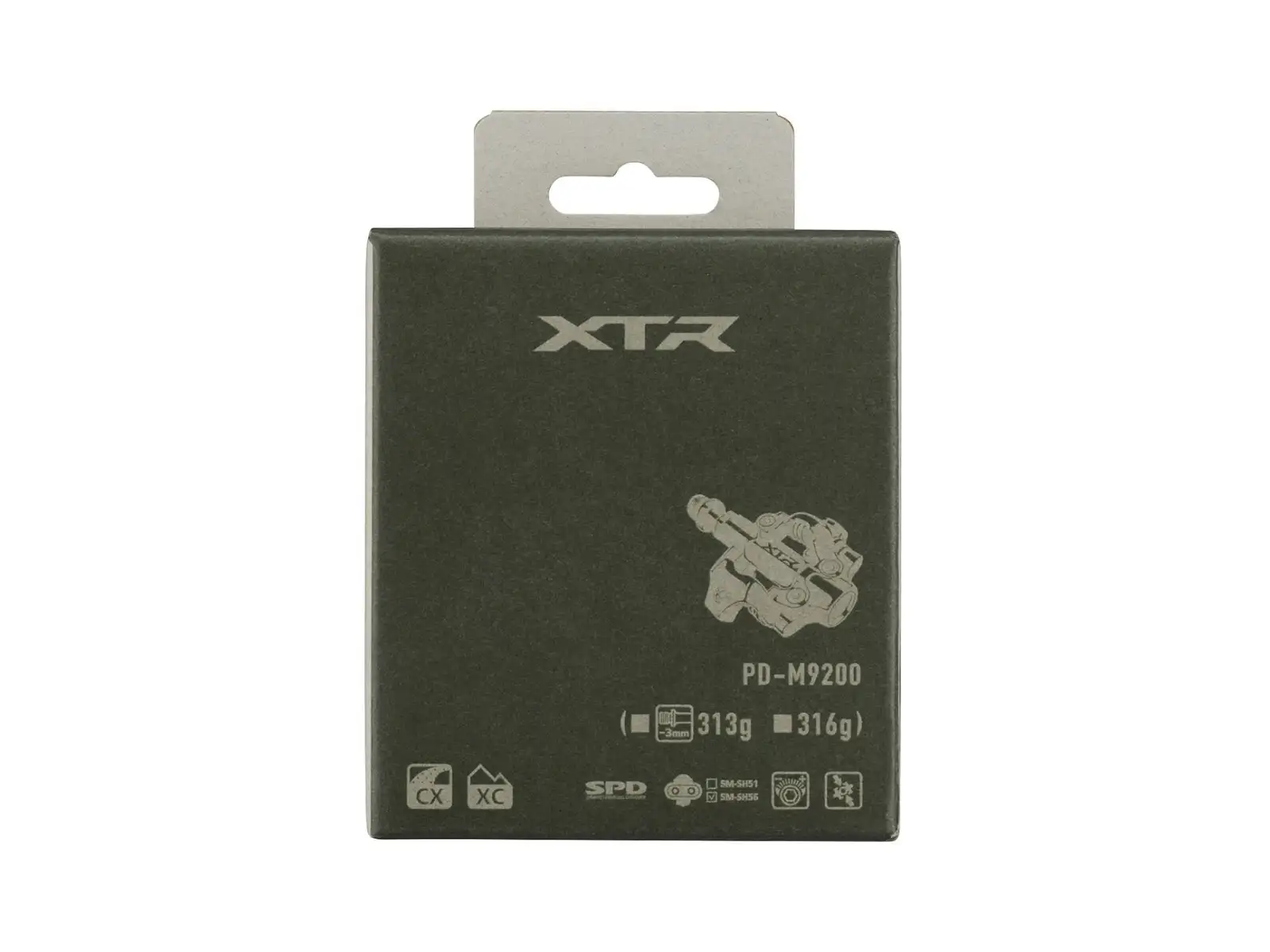 Shimano XTR SPD PD-M9200-S1 Boost clipless pedals