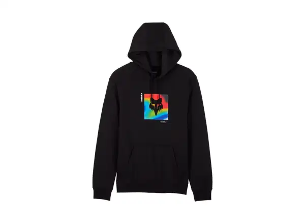Fox Scans Fleece Po men's hoodie Black