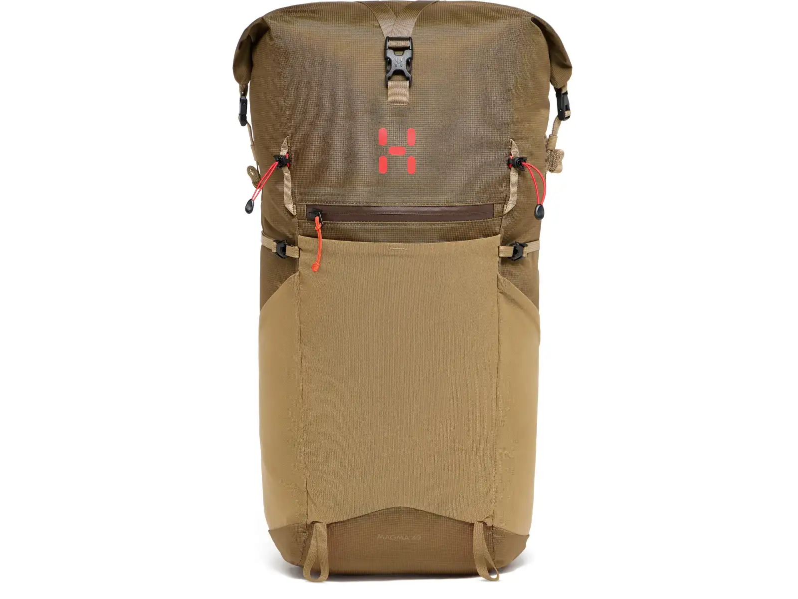Haglöfs Magma Rolltop 40 WR backpack Teak Brown/Oak Brown 40l