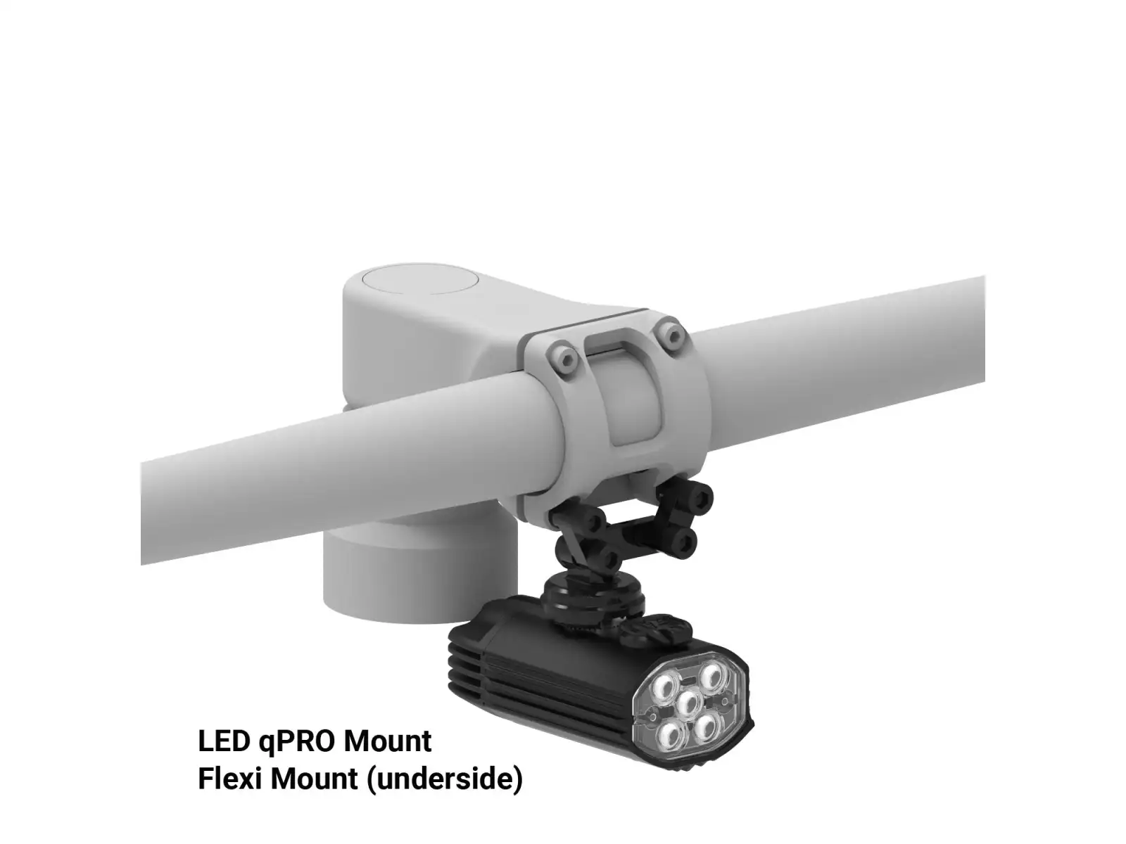 Lezyne LED qPRO Mount light holder Black