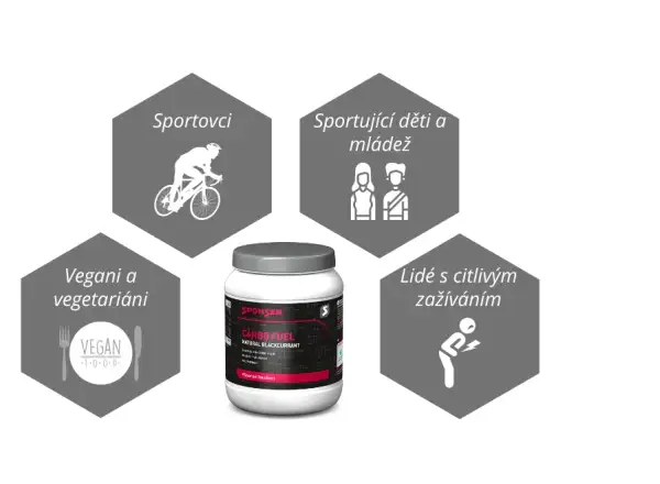 Sponser Carbo Fuel carbohydrate drink with polyphenols 1000 g