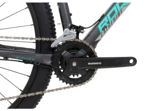 Rock Machine Catherine 20-29 matte anthracite grey/mint green/grey mountain bike