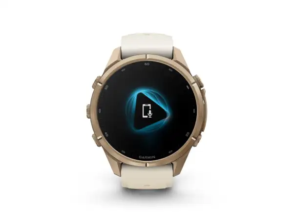 Garmin fenix 9 Pro inReach 43 mm smart watch Autumn gold titanium/Cream/french gray